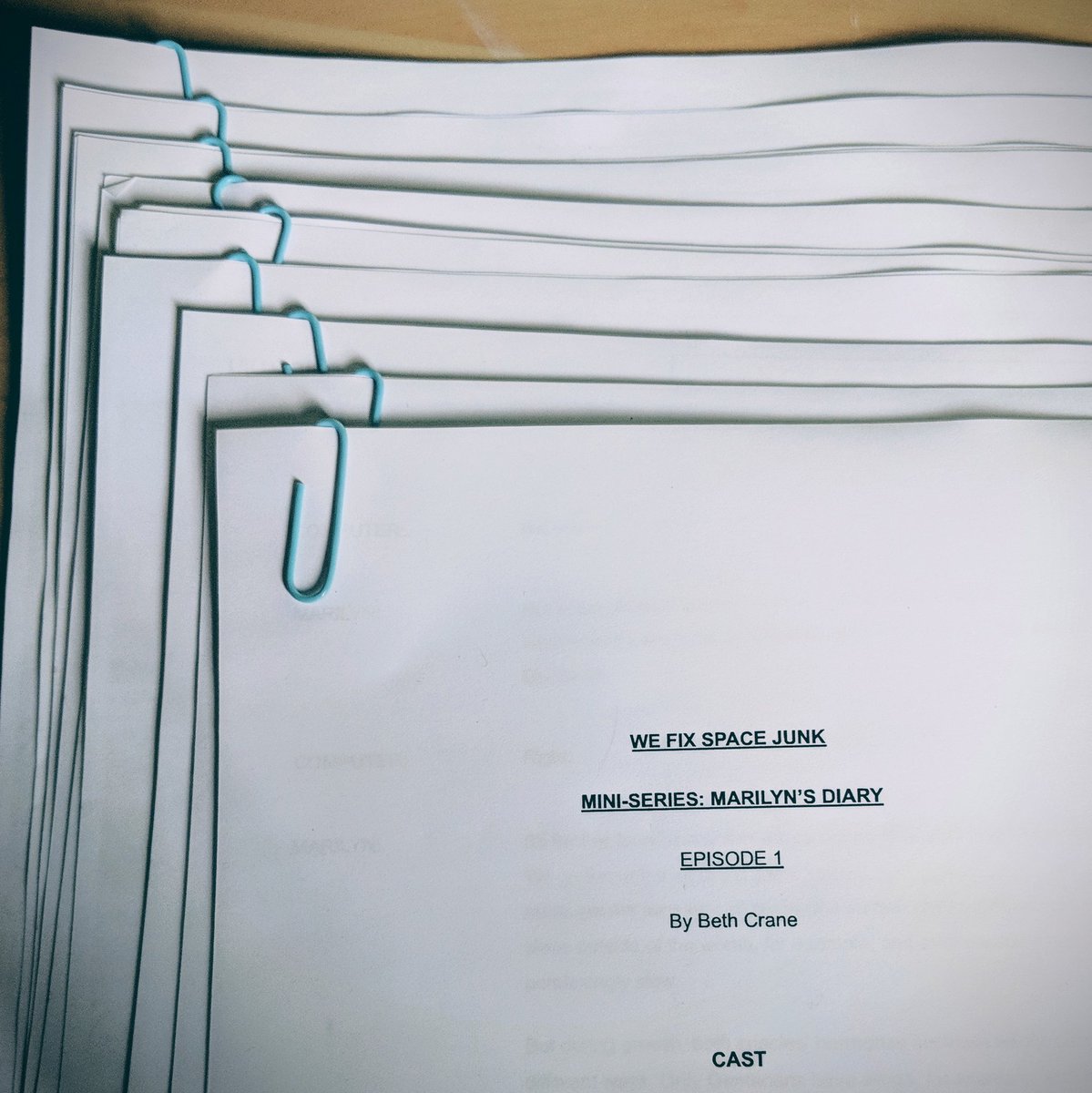 NotCombustible's tweet photo. That, there, is a complete first draft of the miniseason. Tomorrow is editing day. Which is far, far less stressful than writing days.
Roll on Red Pen Monday!

#firstdraft #scifi #scifipodcast #femalevoices #podcast #podernfamily #audiodramasunday #audiodrama #space #womeninspace https://t.co/zHhlnFQ0YK