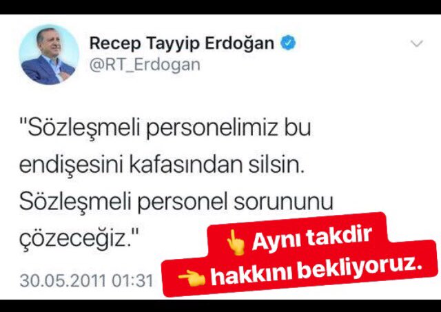 Mahmut_YAZGAN_'s tweet photo. #VakitSözleşmeliyeKadroVakti
Seçim öncesi müjde bekliyoruz 
Kamudaki 4ByeKadro verilsin 
Tümsözleşmelilere 4aKadrosu müjdesini bekliyoruz https://t.co/7oeaLIMHMv