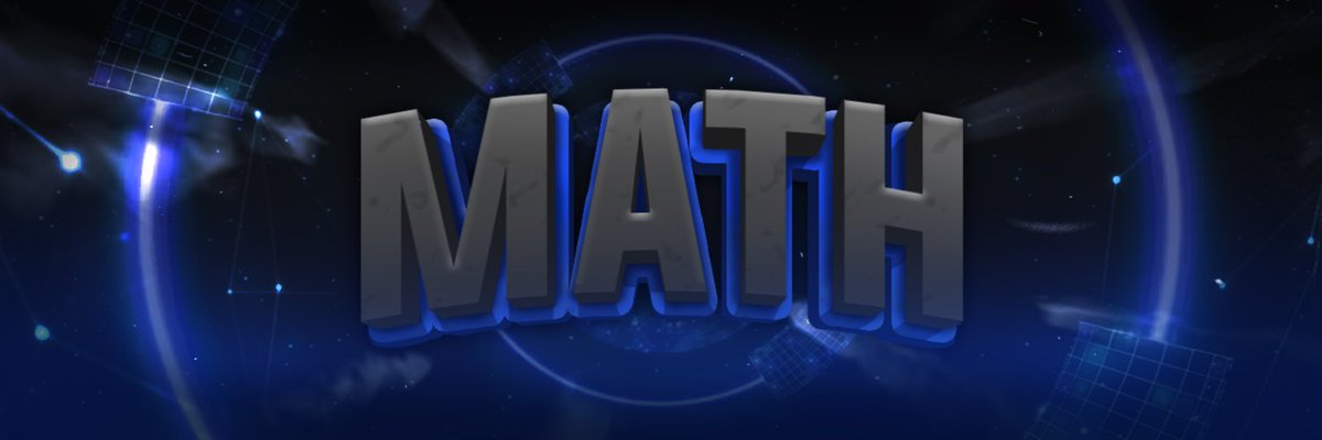 Math7u7's tweet image. New header for my🔥