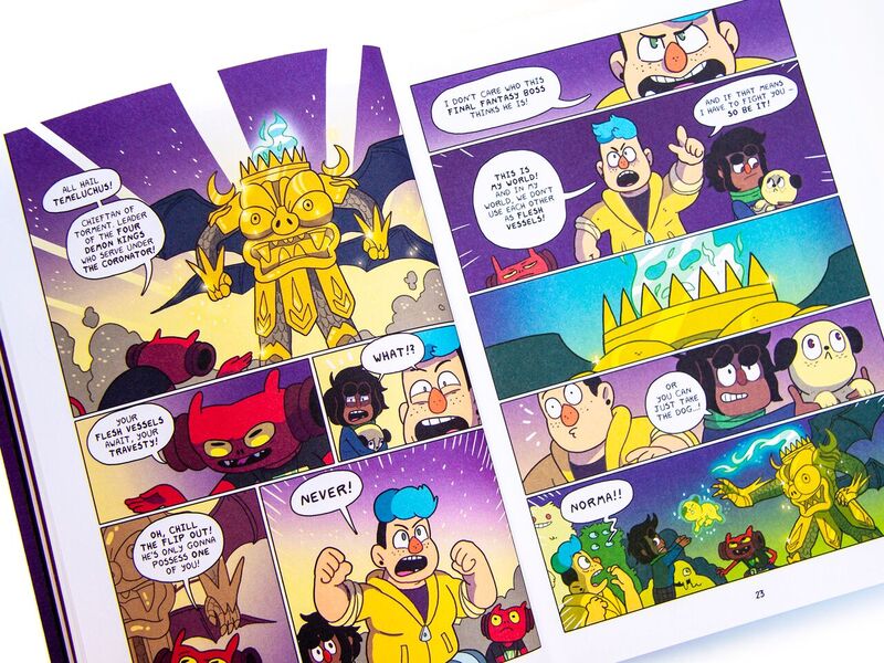 hamishsteele's tweet image. 👻 DEADENDIA: THE WATCHER&apos;S TEST 👻 is my new book! 

It&apos;s a spooky, epic, funny, sad, QUEER all-ages adventure set in a haunted amusement park!

AMAZON UK: amzn.eu/hRNIBpL
AMAZON US: a.co/1auLVQV
NOBROW: nobrow.net/shop/deadendia/

And all good book stores!