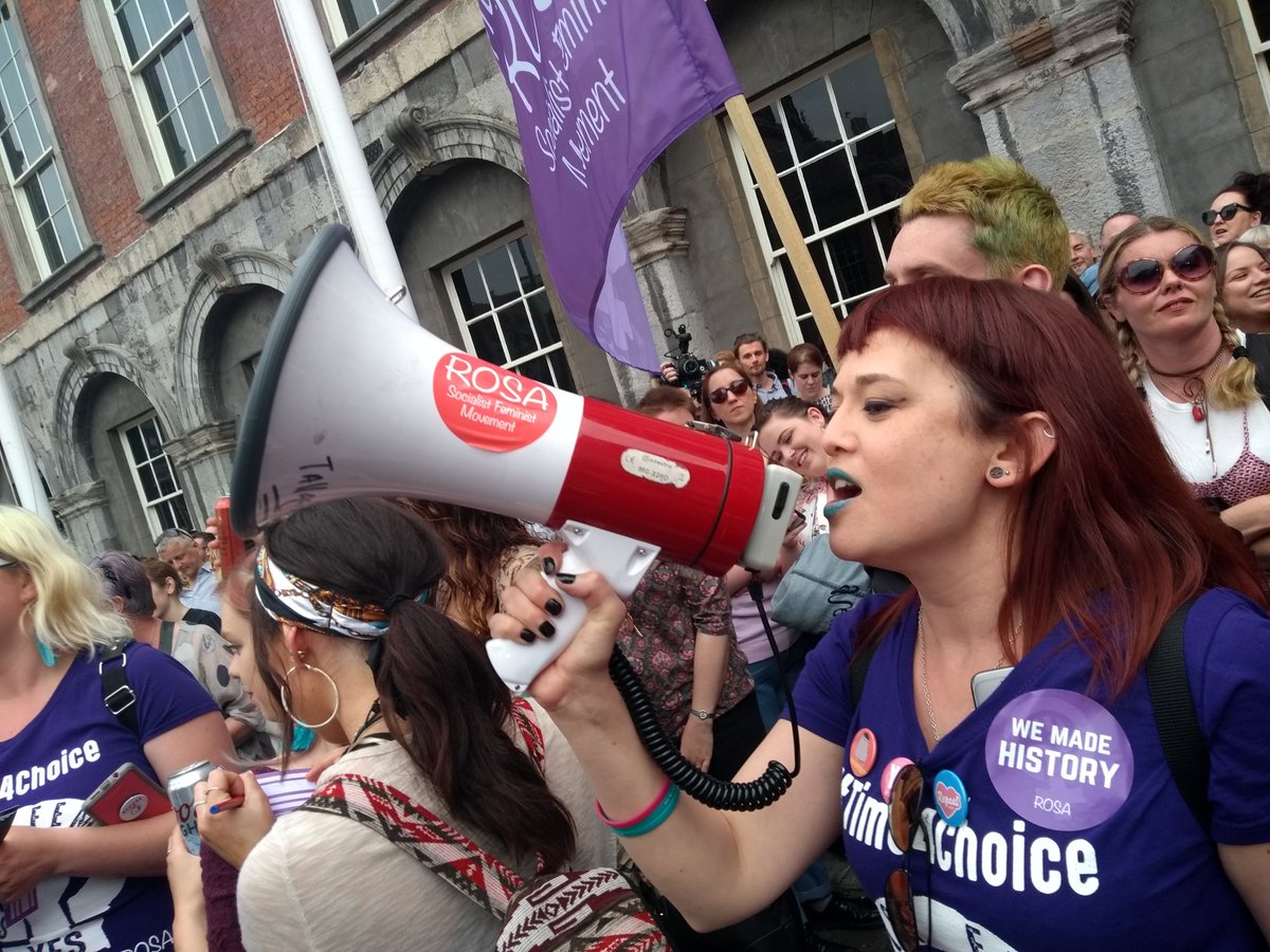 RitaHarrold1's tweet photo. Loads of people were going back from being #HometoVote when dropping @keishia_t to the airport. It's been a pleasure over the last few years & particularly in the last few weeks to campaign for #repeal by her side. #hometocanvass @RosaWomen #wemadehistory https://t.co/z6TIKHlhUj