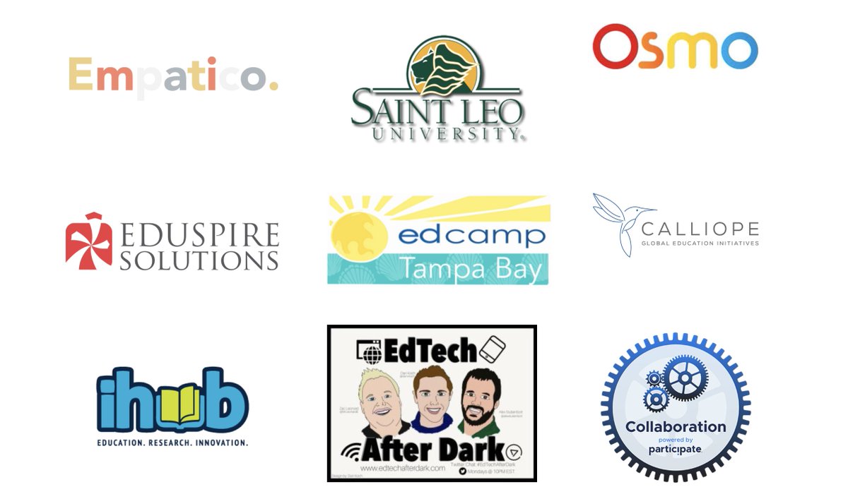 Ready for 3-days of learning &amp; sharing on all things #EdTech at #ST4T! platoacademy.net/superiortech4t… Thanks to these great sponsors for supporting our classrooms &amp; our #PD! <a href="/EmpaticoOrg/">Empatico</a> <a href="/SaintLeoUniv/">Saint Leo University</a> @playOSMO <a href="/eduspirePD/">Eduspire</a> <a href="/EdcampTampaBay/">Edcamp Tampa Bay</a> @CalliopeGlobal <a href="/EdTechAfterDark/">EdTechAfterDark</a> @Participate