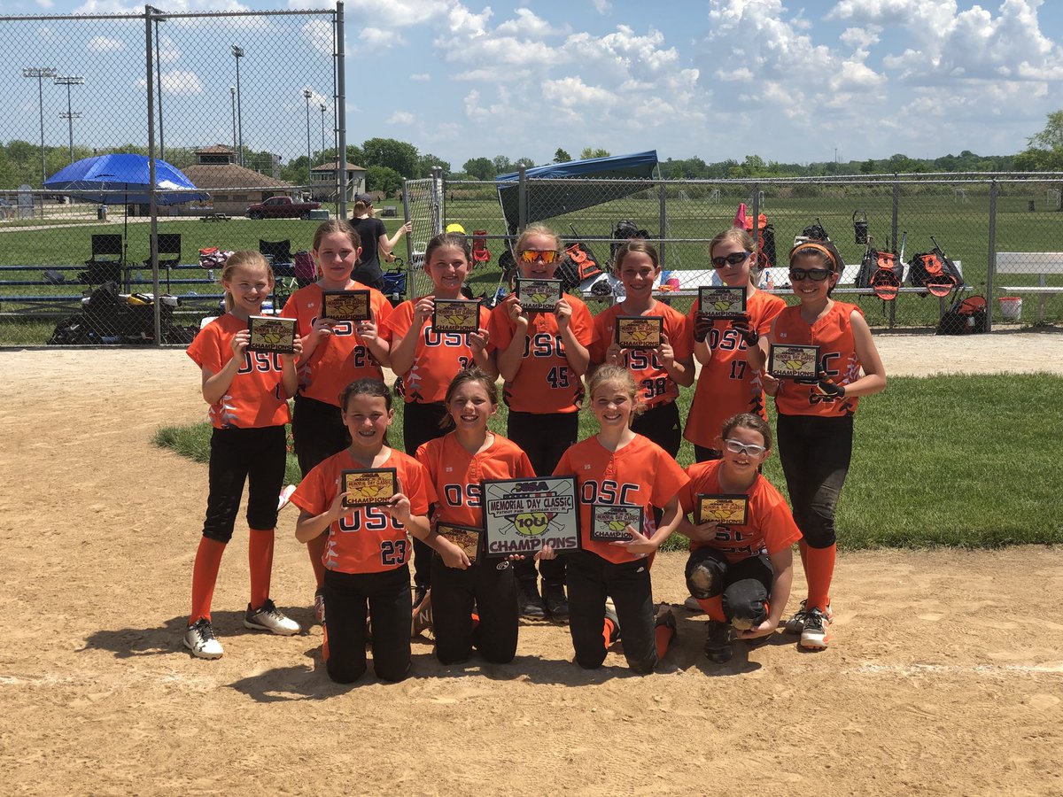 OutsidersBC's tweet photo. OSC 10u Iwema wins their 3rd championship of the summer. OSC wins 10-0 in the championship of NSA Memorial Day Tournament. https://t.co/LwfNUXHsoF