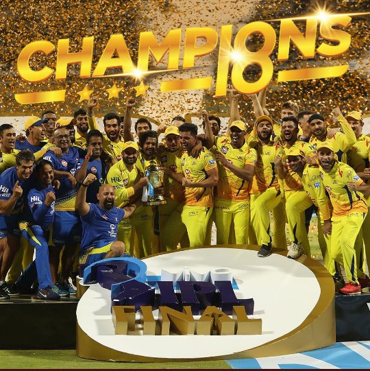 roushnikhan28's tweet photo. Happy moment😊
#SuperChampions #WhistlePodu 💛 https://t.co/Q8IdCwEHHH
