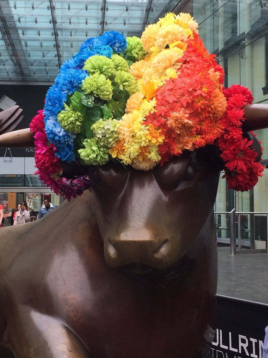 ActionColour's tweet image. The Brummie Bull celebrates Birmingham Pride 2018 over the weekend with @Nomelovesscript