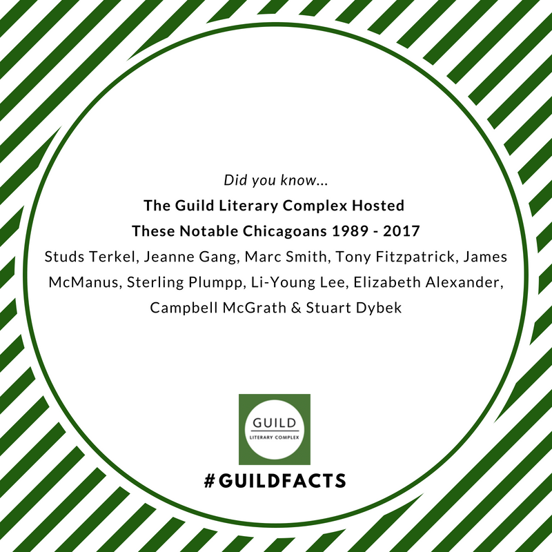guildLITcomplex's tweet photo. We're blessed to live in a city of such talented artists - @studsterkel@studiogang @TheMarcSmith @jimbosweetness Sterling #Plumpp @LYLee @thistrain @ProfessorEA #CampbellMcGrath #StuartDybek
#hometownpride #GuildHistory https://t.co/Lje2nzw3zZ