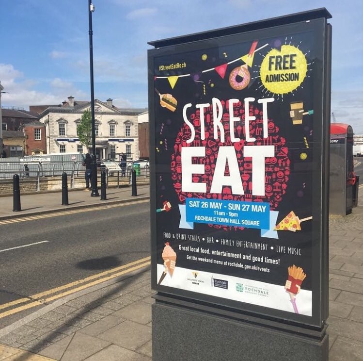 CockaDoodleMooo's tweet photo. A massive thank you to @RochdaleTown for another amazing event. We have loved being a part of the Street Eat Rochdale. Thanks again for having us love from Team Moo #streeteatroch #rochdale https://t.co/WDiIz6tYjY