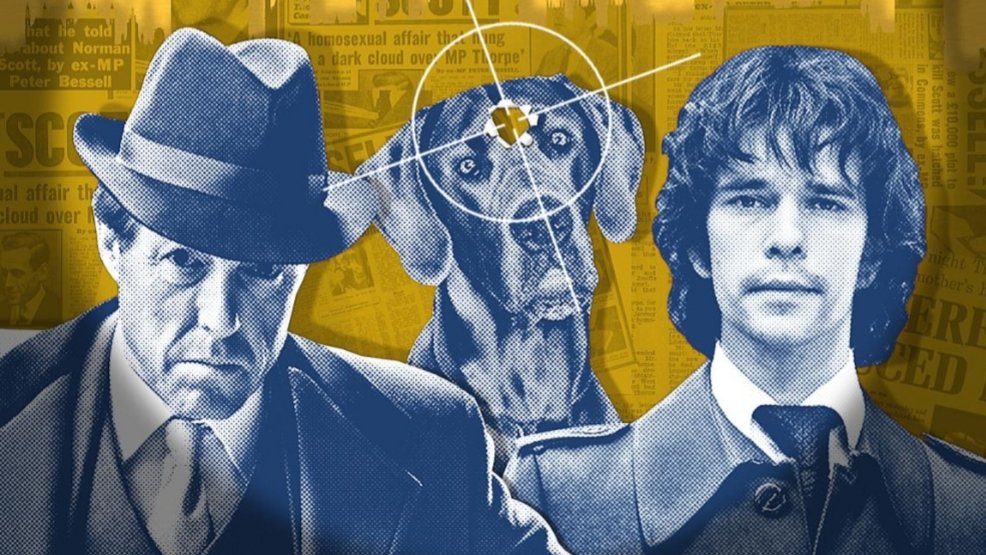 Hugh Grant is very , very good as Former Liberal leader Jeremy Thorpe in 'A Very English Scandal' about to start on <a href="/BBCOne/">BBC One</a> 👍