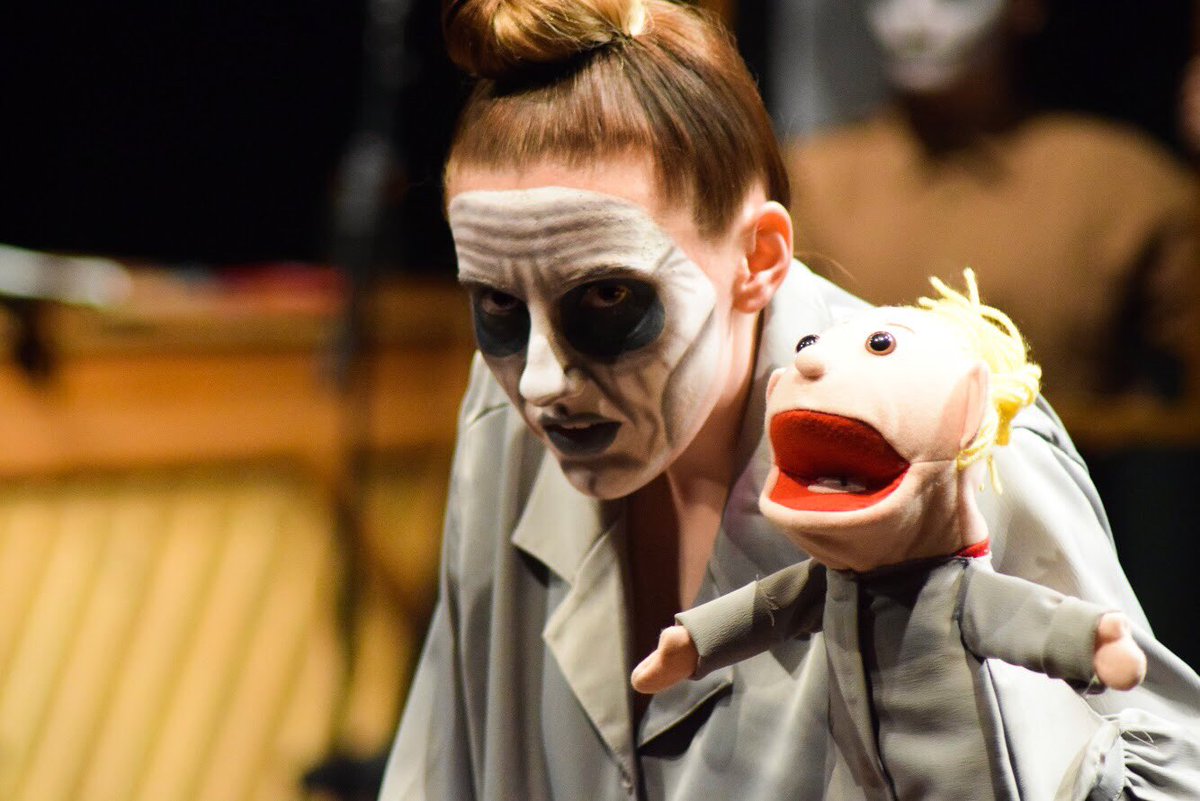 NCLActingDept's tweet image. Here are some photos from @nuancemble performance of The Resistible Rise Arturo Ui. Thank you to all who came and supported the ensemble! Photo credit - David Connelly