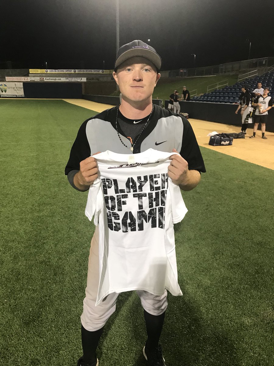 The_NCBA's tweet photo. ::Game 8 Final::
@GCUClubBaseball upsets the #1 @UOClubBaseball Ducks with a 7-2 score!
Player of the game: Jarrett McDonald
#RoadToHollySprings https://t.co/jsZfVYL2Yq