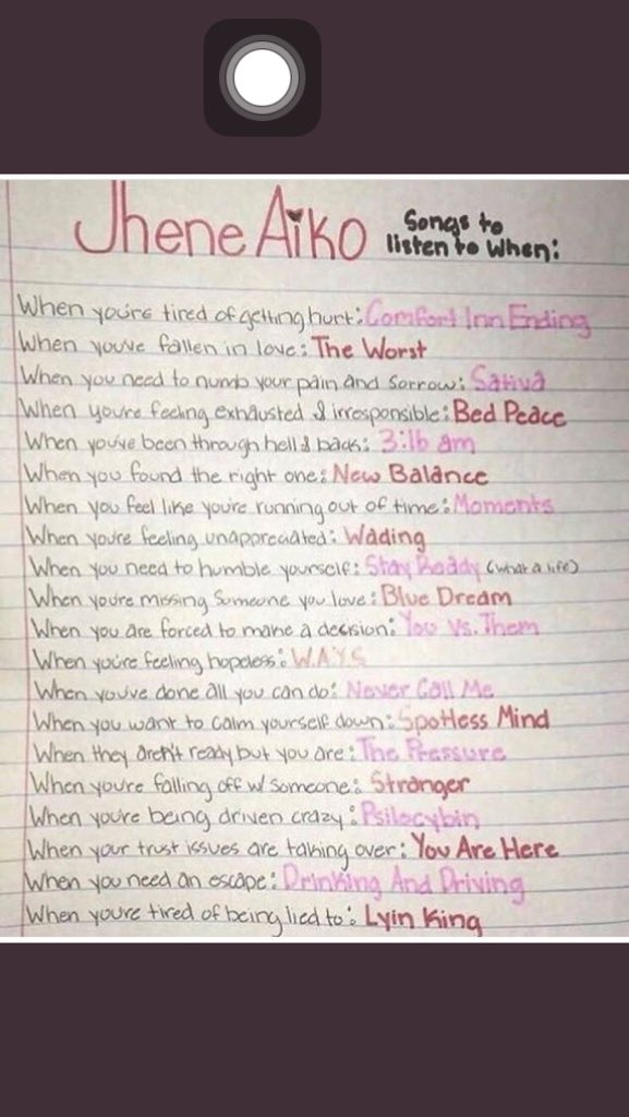 jhene aiko songs list jhene aiko songs list