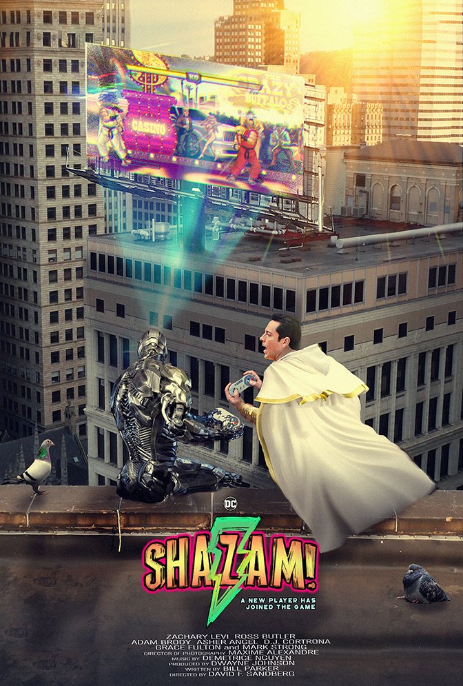 MessyPandas's tweet photo. Another Shazam poster, this time with Cyborg! https://t.co/l1BVhn76G4 #shazam #cyborg #borglife #dc #dceu #wb #zacharylevi #rayfisher #davidfsandberg #film #poster https://t.co/Hsv7EMGMdE