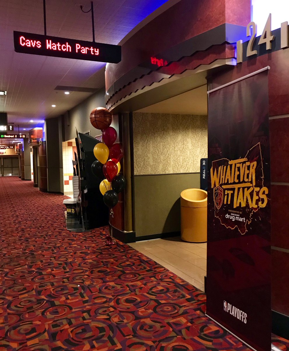 Cleveland Cavaliers On Twitter Tonight We Re Hosting A Special Private Game 7 Watch Party For 100 Clevekids Their Families At Cinemark At Valley View Whateverittakes Cavscare Https T Co Htfrydjjzd