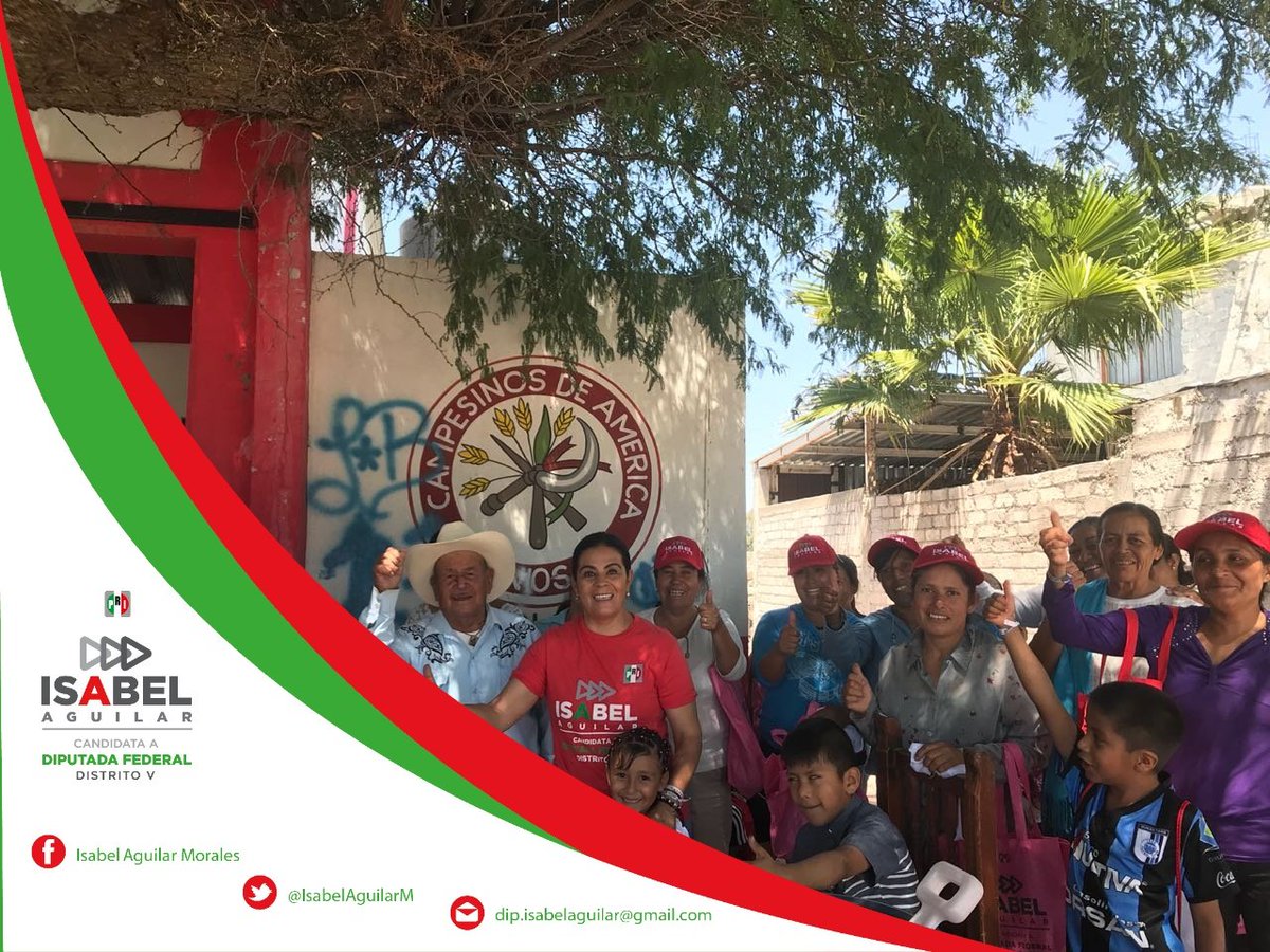 IsabelAguilarM's tweet photo. El 1 de julio vamos a ganar con el apoyo y ánimo de la gente de San Rafael, Corregidora. #CuentaConmig https://t.co/vYGrdCDTOe