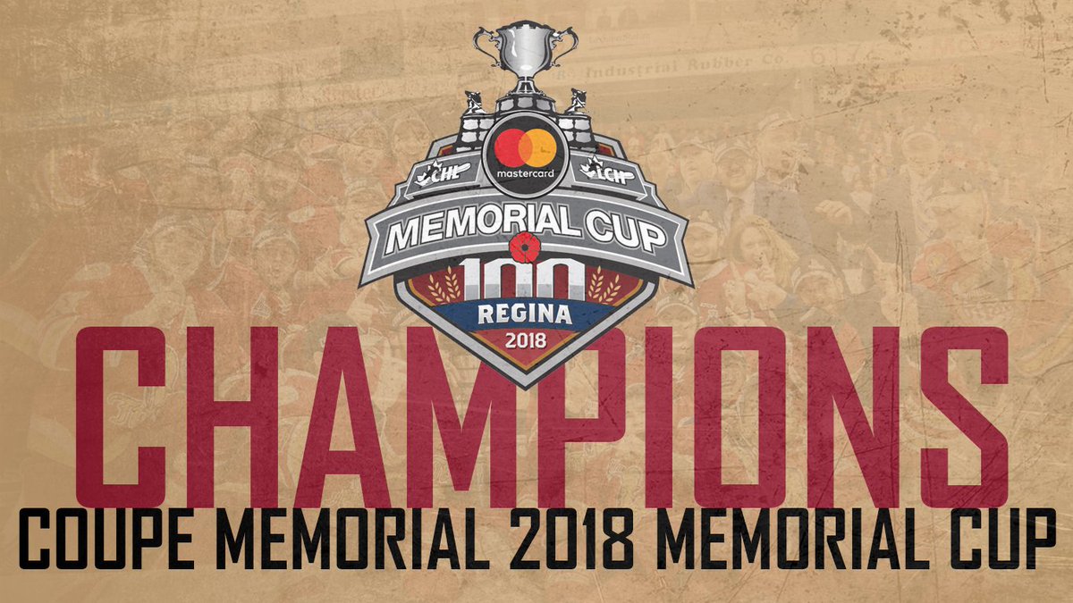 2018 MASTERCARD MEMORIAL CUP CHAMPIONS! // CHAMPIONS DE LA COUPE MEMORIAL 2018! #OURTIME #NOTRETEMPS