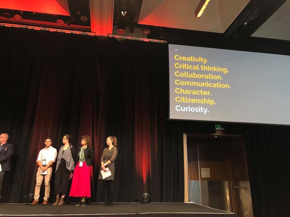 amandarose_ying's tweet photo. So happy to meet and see the Mayfield 18 team expanding ideas with #howmightwe #lea18 #a4le https://t.co/Vsa1Rqz92g