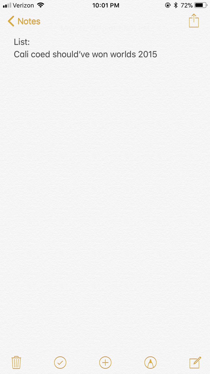 THE LIST OH MY FUCKING GOD