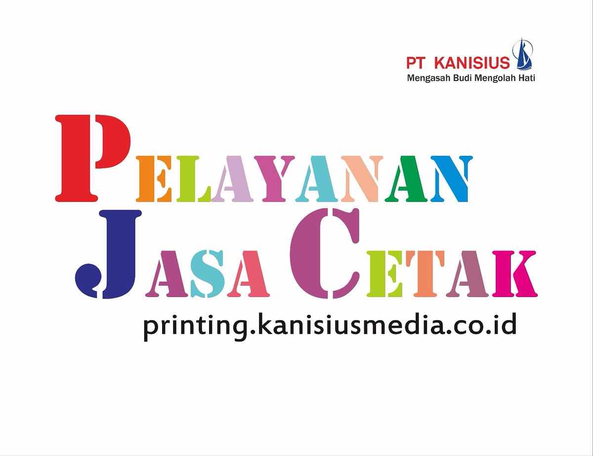 KanisiusPerc's tweet photo. PELAYANAN JASA CETAK
.
.
Jam Buka Layanan
Senin-Jumat 08.00-17.00 wib
Sabtu 08.00-12.00 wib
Minggu TUTUP
Hari Libur Nasional TUTUP
FB: Percetakan Kanisius
IG: percetakankanisius
Twit: KanisiusPerc
#onestopprinting #percetakankanisius #percetakanjogjakarta #printing #percetakan https://t.co/y2Wm30cA3q