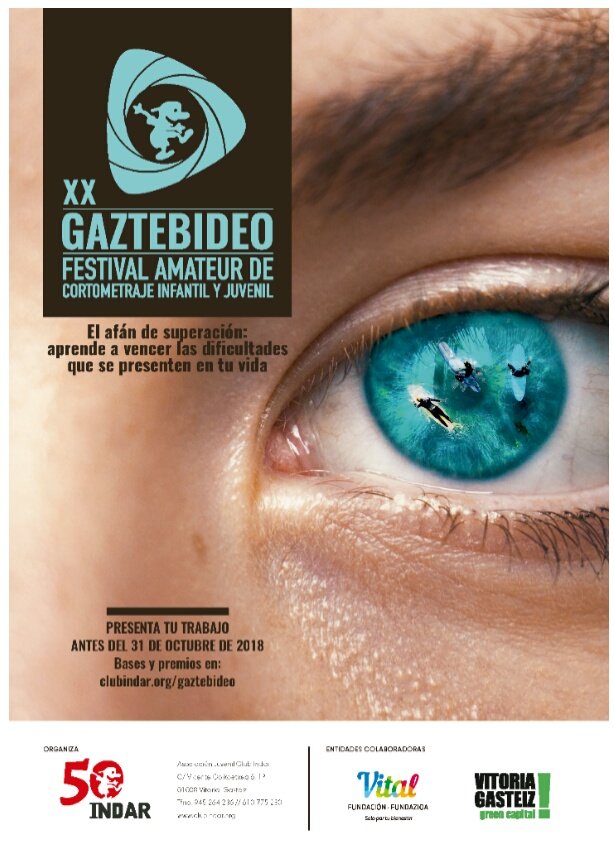 IndarClub's tweet photo. Propuesta para esta semana: veinteava edición del #Gaztebideo de @VitalFundazioa, con la ayuda de @vitoriagasteiz y el afán de #superación como tema de este año 💪 Pronto empezamos a grabar! 🎬 https://t.co/vnQYVxwAnK