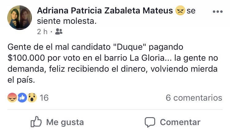 ginavila_c's tweet photo. #registraduria #EleccionesPresidenciales2018 #DuqueGanador @Registraduria 🧐 https://t.co/Kz2bilAT0D