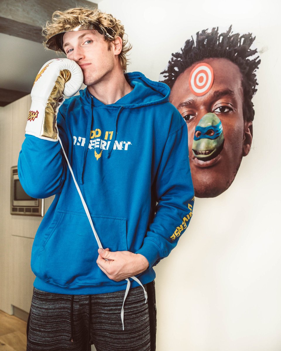 LoganPaul's tweet photo. pumped to whoop @KSIOlajidebt on August 25 🥊 third round knockout. remember this tweet https://t.co/VGaCyifjWq