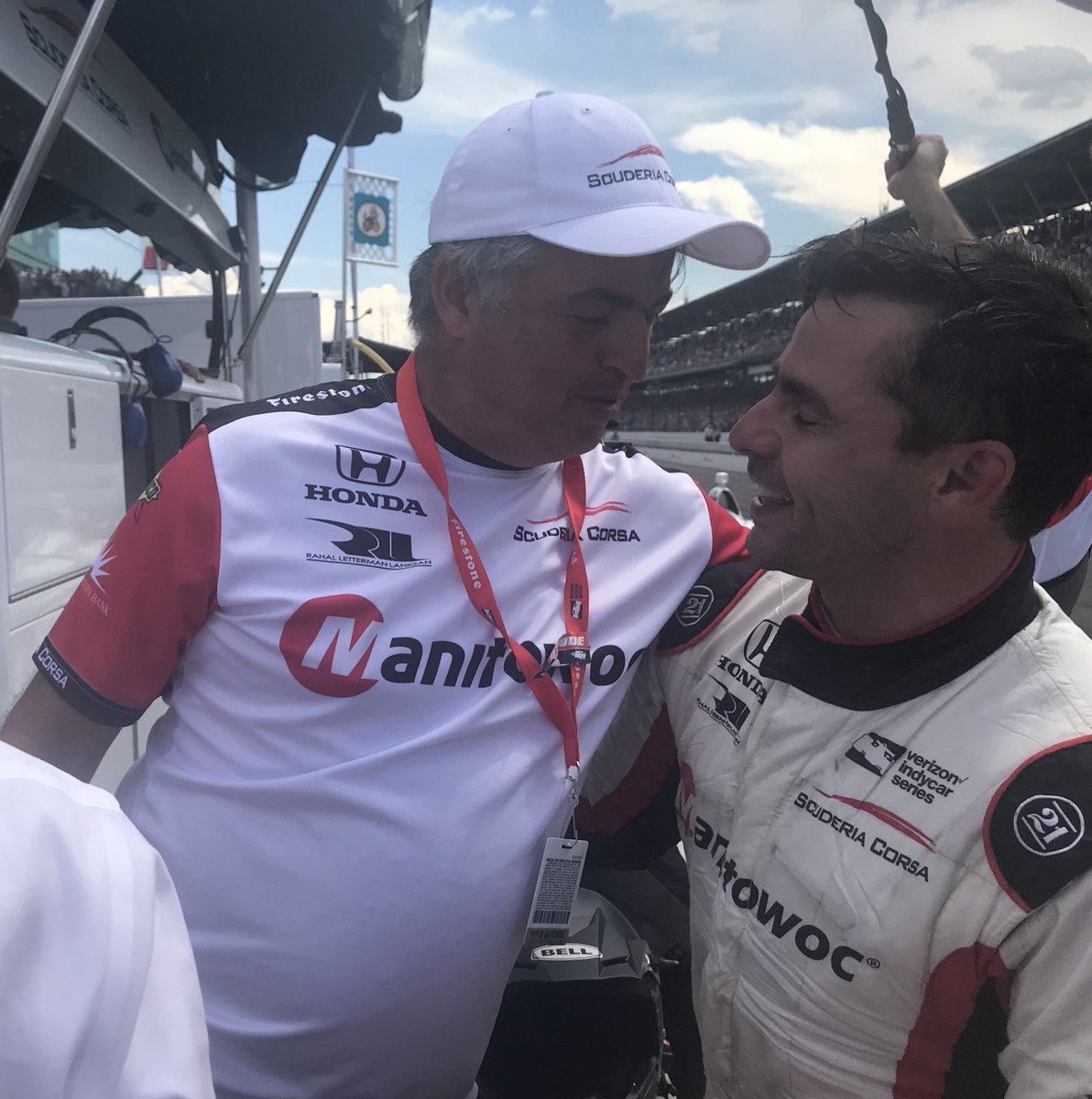 Very proud of @OriolServia and @Scuderia_Corsa great race at the #Indy500