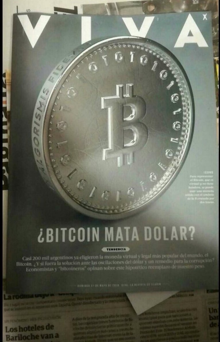 The largest newspaper in Argentina released a magazine this week with the  title 