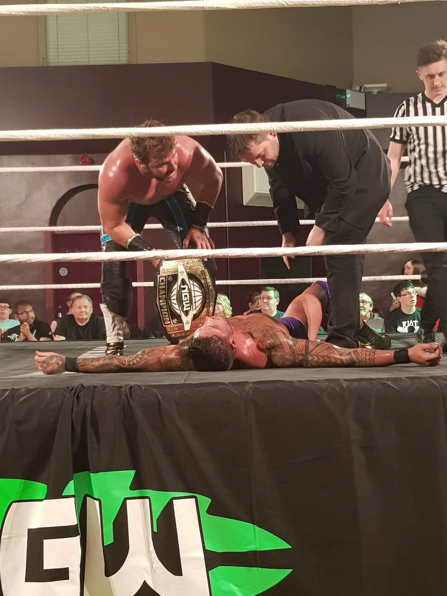 bex_young1's tweet photo. My boy has had the "best birthday ever", thank you @NGWrestlingUK!!! Now his friends are #NGW fans and they are all loving @JustinSysum 😊 

@Nathan_Cruz90 v's @AdamMaxted was awesome #lovethemboth #didntknowwhotocheerfor https://t.co/kThMz38aod