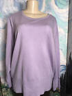 dejavugarbposh's tweet image. JM Collection Plus 2X New Lilac Purple Crew Neckline Long Sleeve Tunic Sweater Act Soon! #2xjm #collectiontunic #collectionsweater ebay.to/2GAakrN