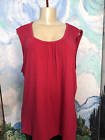 dejavugarbposh's tweet image. JM Collection Plus 2X Red Scoop Neckline Rayon/Spandex Sleeveless Tunic Top Unbeatable! #2xjm #collectiontunic #collectionscoop ebay.to/2FLHeWa