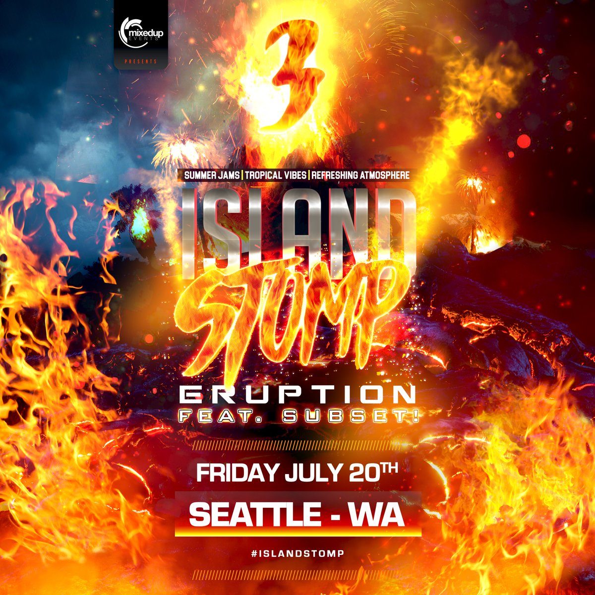 MixedUpEvents's tweet photo. ๐ดISLAND STOMP๐ด IS BACK AGAIN! Featuring legendary house DJ Subset, bass music w/ live vocals, festival house featuring live saxophone and keyboard, and much more, this is not your typical EDM event. More Info/tickets: โบhttps://t.co/ob8ZBAgrUrโ #Subset #SquaresUp #IslandStomp https://t.co/pSG6Cb631C