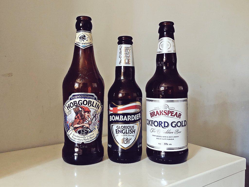 rogersorde's tweet photo. Tres grandes #EnglishBeers... Intensas, sabrosas, envolventes, de larga persistencia... #Thanks #GreatBreweries #TheAlePower #WelcomeaToTheDarkSide https://t.co/SxG1DGlncN