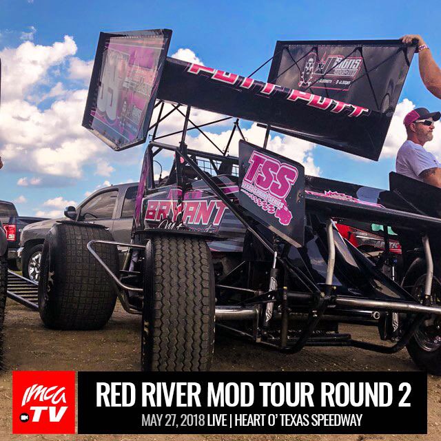 STREAMING TONIGHT! Round 2 of the IMCA Red River Modified Tour with Sprint Cars at Heart O’ Texas Speedway in Waco, TX 5/27/18. Can’t make it to the track? Watch Live on imca.tv with a Monthly or Yearly Pass. 7PM SHOWTIME!