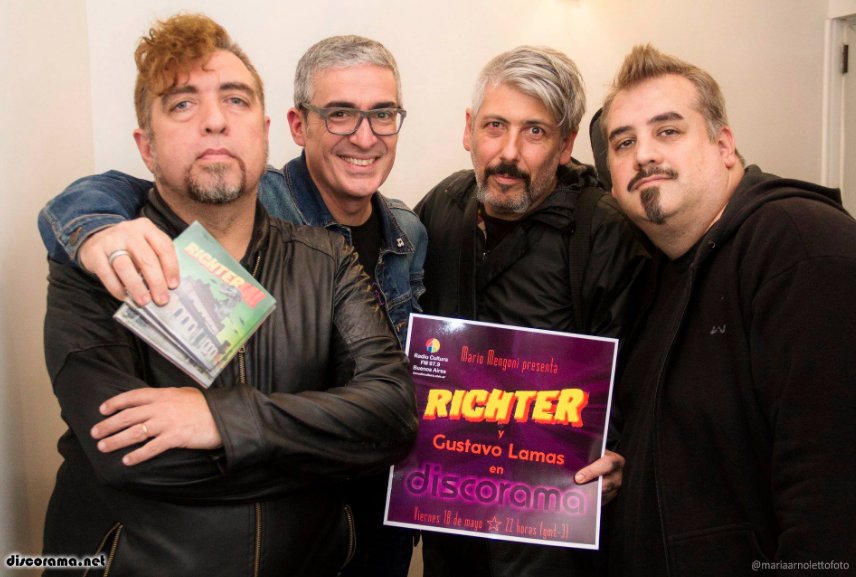 🎧Reviví el programa #221 de #Discorama en el que vinieron los <a href="/richternet/">RICHTER Electro-Rock</a> para contarnos su historia y tocar en vivo a @Cultura979 👉mixcloud.com/mario-mengoni/…