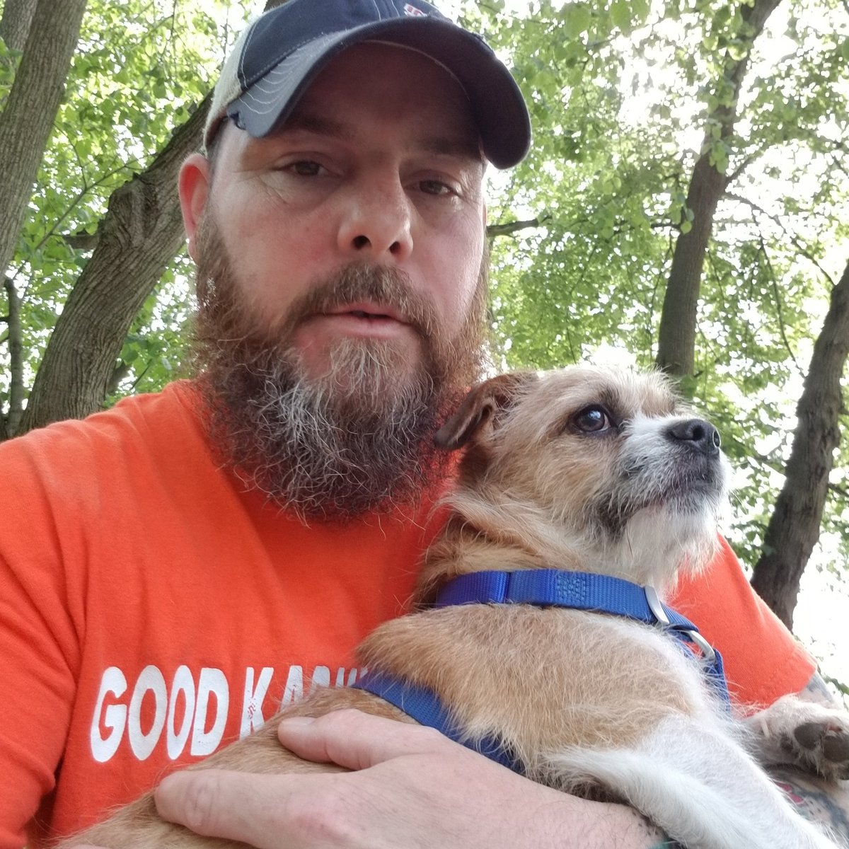 peachypeanutpop's tweet photo. Bossman's day out disc golfing! https://t.co/FFnD8w9MPD