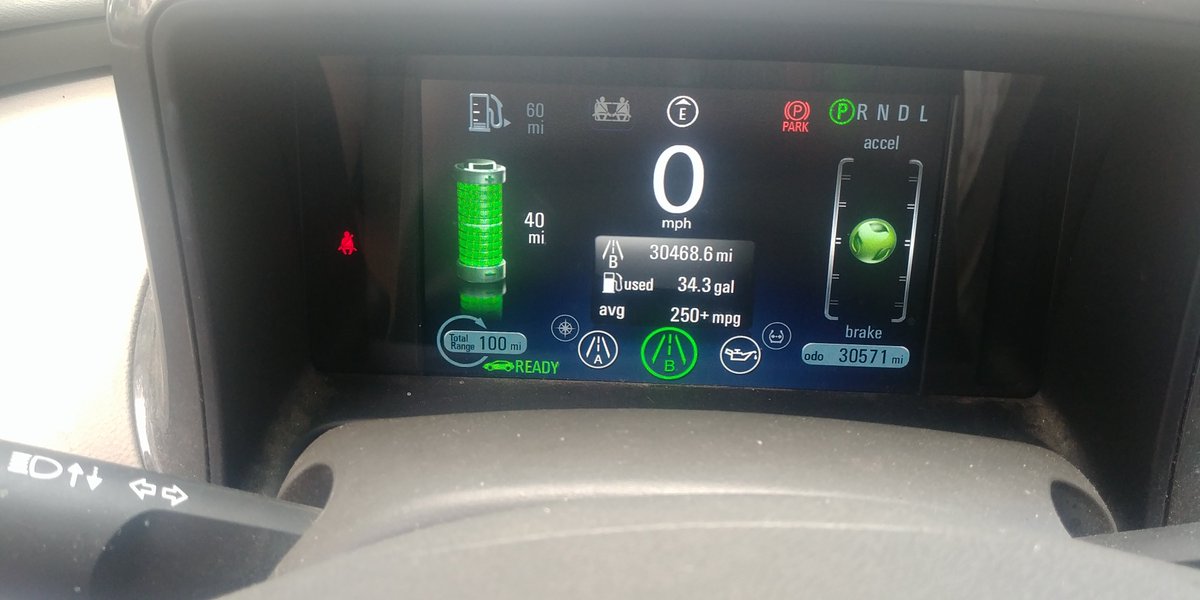 AmazingChevVolt's tweet photo. @REVOLUTIONSOLAR @TeslaSonic +20
Gas Av. $2.20 To $4.29/Gal Last 6 Yrs. I Saved $10k Driving My 1st #AmazingChevVolt &amp; Now #AmazingChevVolt2!

48 Level 2 #Merchant Perk, #FreeVend, #FreeEVFuel #EVFillingStation's, 20 Mi. Radius! 
#EVPlugNPlay
=
#Loyalty!
+
L1, 120V AC #WorkPlaceCharging!
11.8K Mi/Tank Of Gas https://t.co/04PanZlOxQ