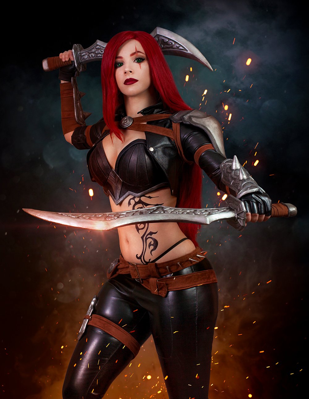 League of Legends Катарина косплей