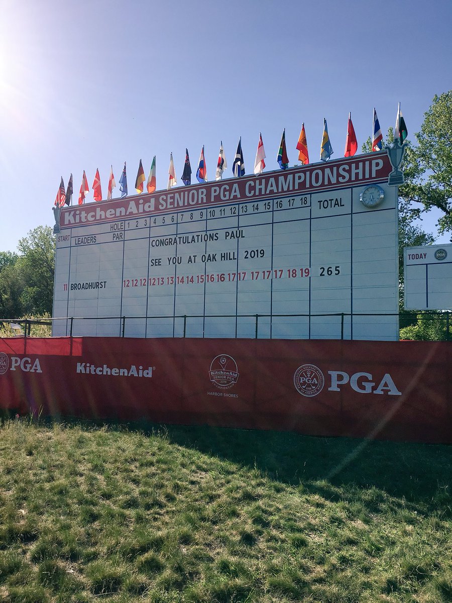 Thanks to everyone at @HarborShores for another amazing week! We can’t wait to see you all again in two years! Oak Hill and @CityRochesterNY you’re now on the @omegawatches clock!