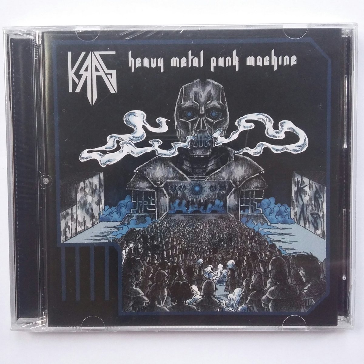 CD KRAS “PATRIAM FUR” 
Rp.35,000,- |
CD KRAS “ HEAVY METAL PUNK MACHINE”
PRp.35,000,- |
BOTH EP 
Price : Rp. 60,000,- <a href="/KrasManiac/">Kras</a>