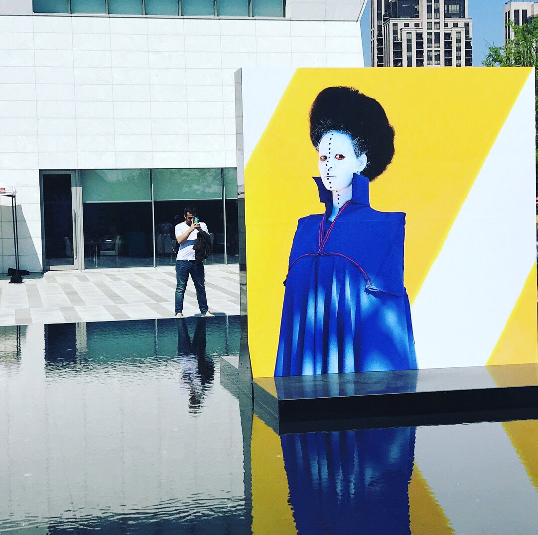 beautifulzion1's tweet photo. So lucky at #DoorsOpenToronto at the #agakhanmuseum to catch #Contact2018 show- Reflections of Hope: Aida Muluneh. Beautifullly displayed show. #aidamuluneh #reflectionsofhope #contacttoronto #dot18 #blogtodot18 https://t.co/L7sNF9eAmQ