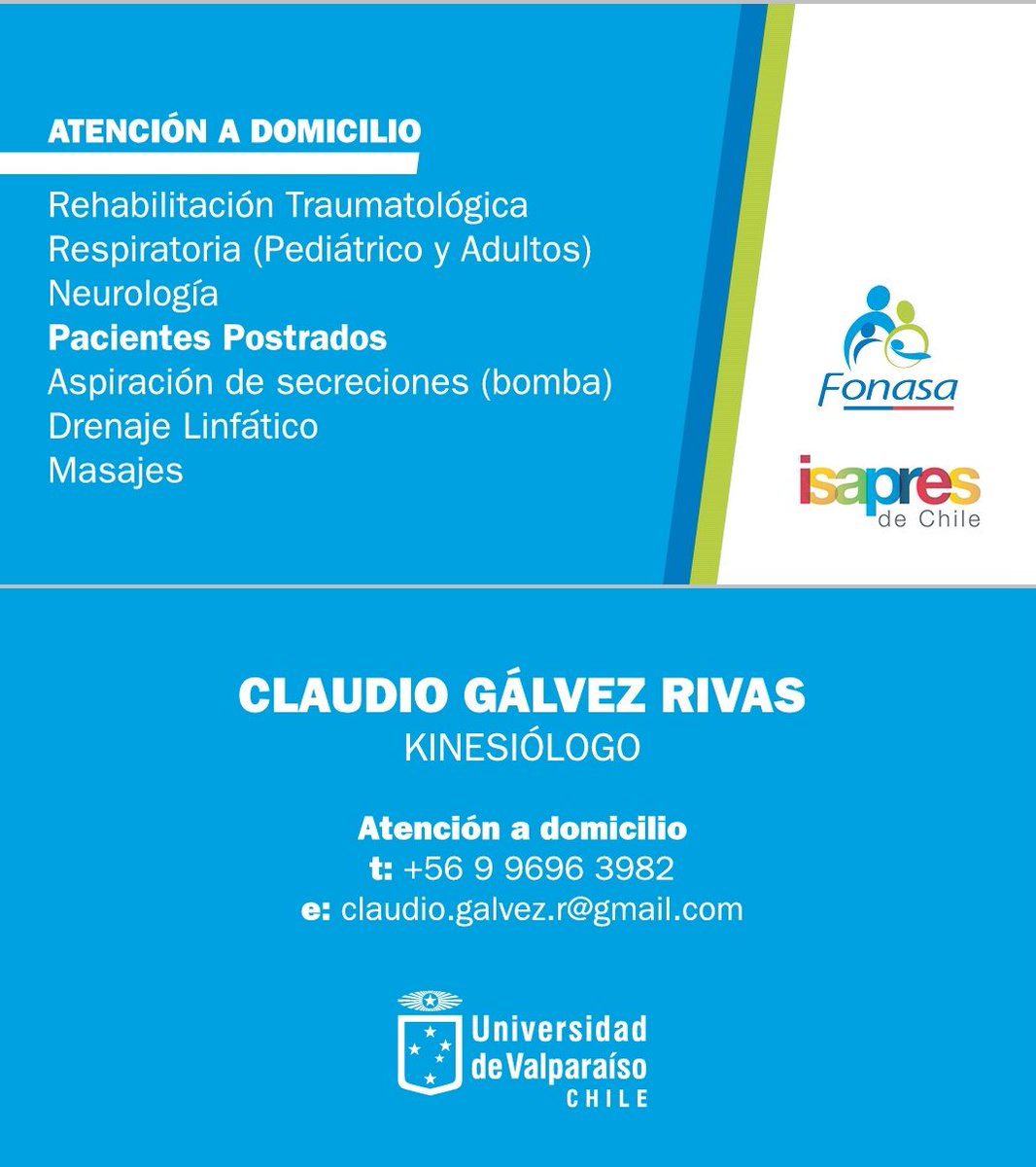 ClaudioGalvez2's tweet photo. Atencion desde peñablanca a valpo (concon tambien) contactar al numero +56996963982 atencion por fonasa y reembolso con isapre https://t.co/r8sb0m2mt3