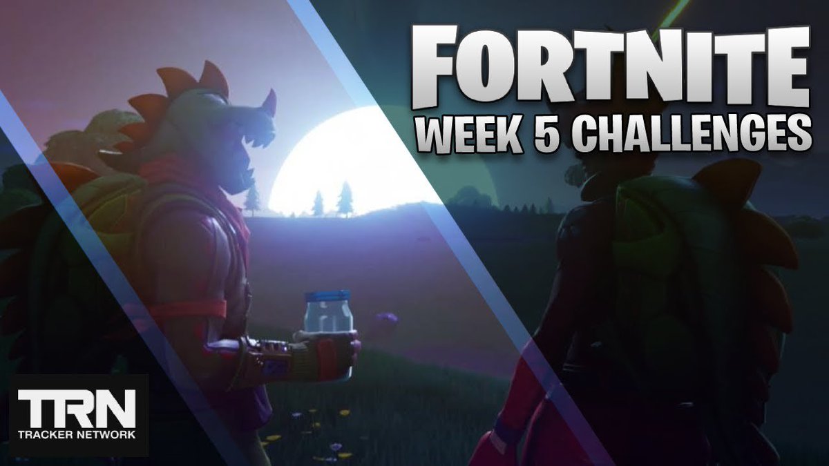 fortnite tracker - week 5 challenges fortnite season 4