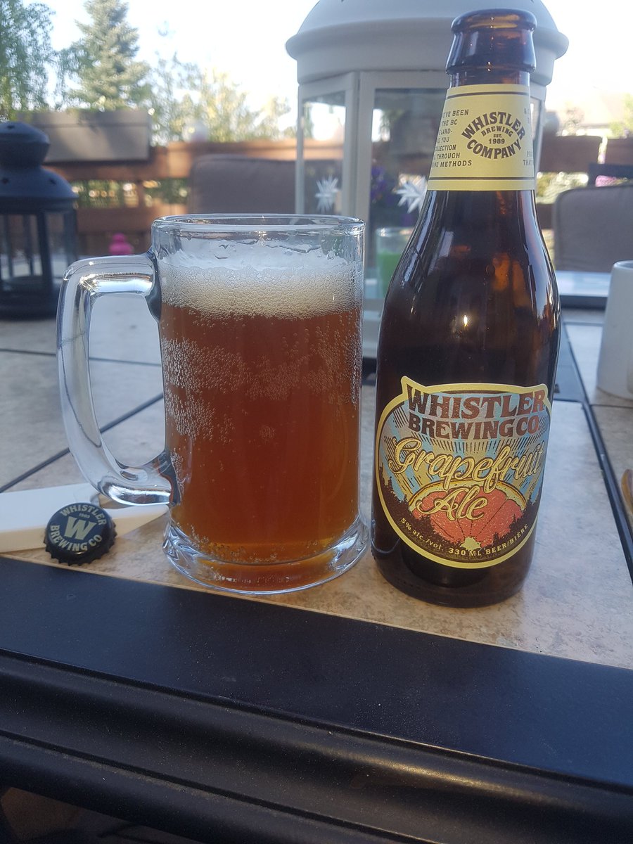 DynoTango's tweet photo. Good day for a patio beer #beer #whistler #notaradler @BEERCLUBCANADA @Whistlerbrewing https://t.co/ieKpnbzlci