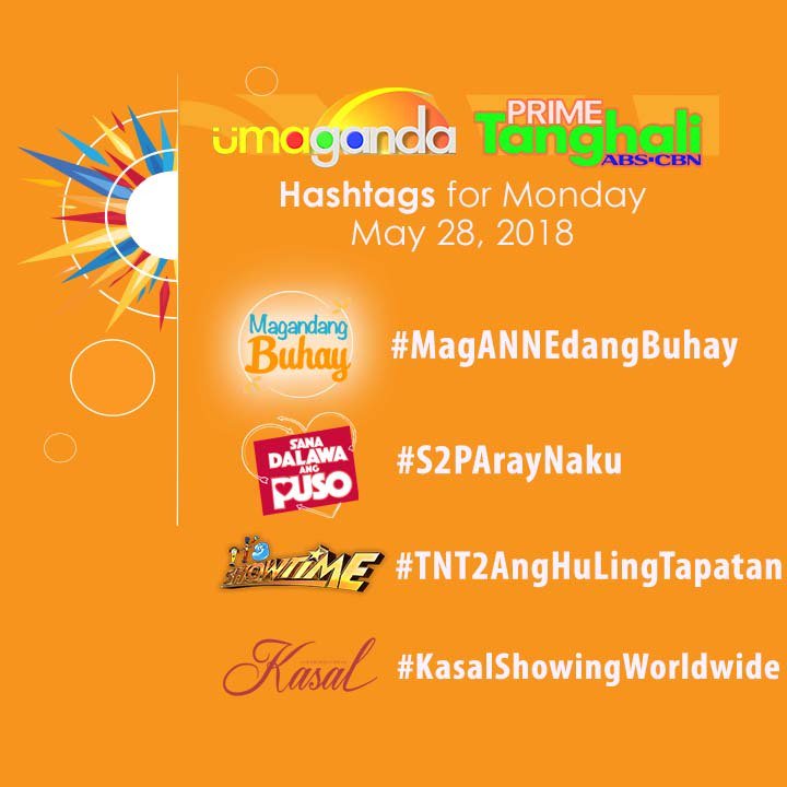direklauren's tweet photo. #MagANNEdangBuhay
#S2PArayNaku
#TNTAngHuLingTapatan
#KasalShowingWorldwide https://t.co/J3i40qgVuG