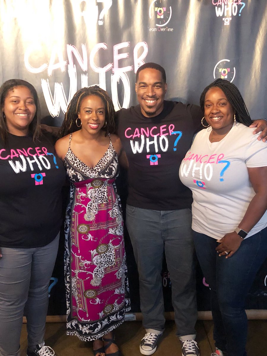 TiffanieStanard's tweet photo. Very proud of @CANCERWhoAL for a 3-day event supporting their community. Here at @punchlinephilly to close out with laughs by @ComedyByTuRae and more. #ATTinPA #TeamOverTime #CWWeekend2018 https://t.co/i1p7VBaG23