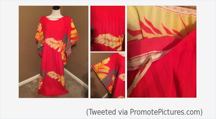 fancypantz1's tweet photo. Vintage Hawaiian Pleated Caftan Mumu Dress | eBay #caftan #hawaiian #vintage #vintageclothing #vintagedress #vintagebloggers #vintagecaftan #summer #fancypantzvintage https://t.co/k3GdRjDUo6
https://t.co/0LIbE1OH0L
(Tweeted via https://t.co/nr5sddfSVn) https://t.co/CJ14x3vTgs