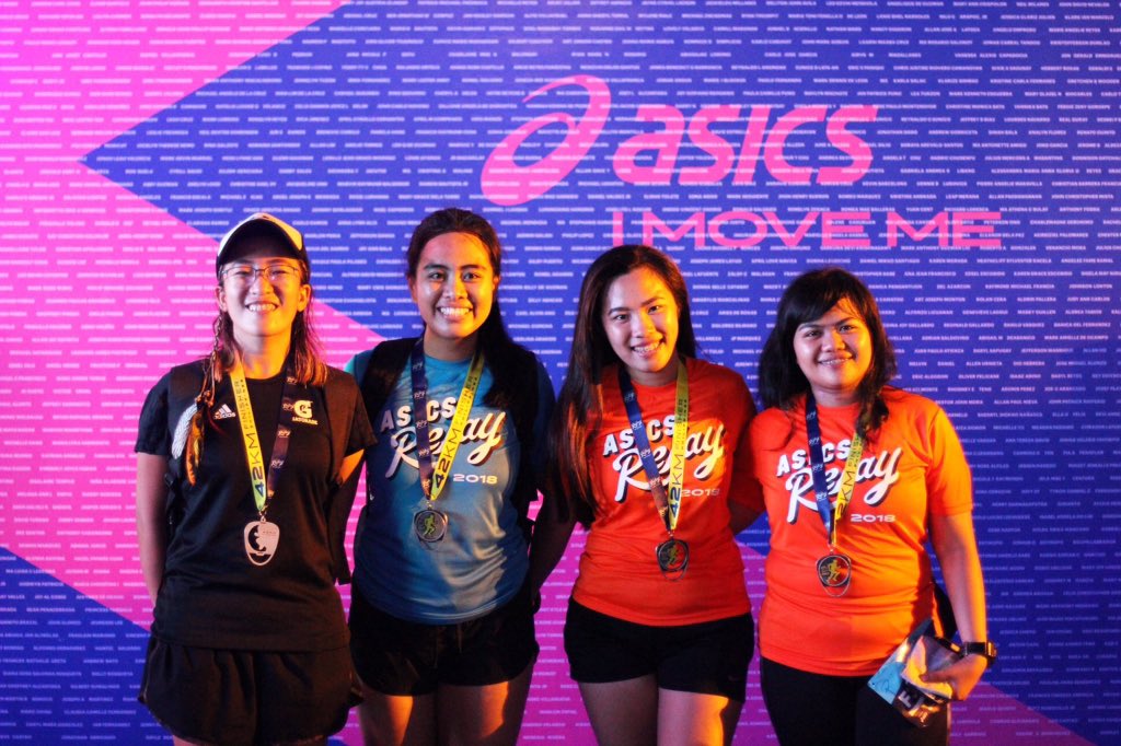 eacebia's tweet image. I got the best team mate! 😍💪🏼💪🏼💪🏼💪🏼 #AsicsRelay #IMovePhilippines #IMoveMe
