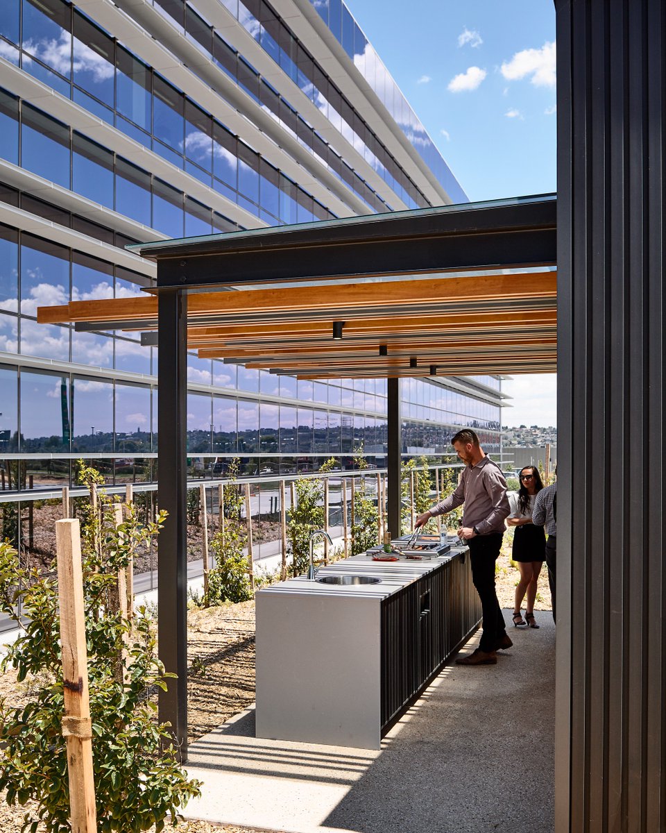 CaribbeanPark's tweet photo. Unique Spaces // Our BBQ pod has become quite the attraction, we're so glad to see our business park visions become reality! #caribbeanpark https://t.co/KhiIjMdHMo