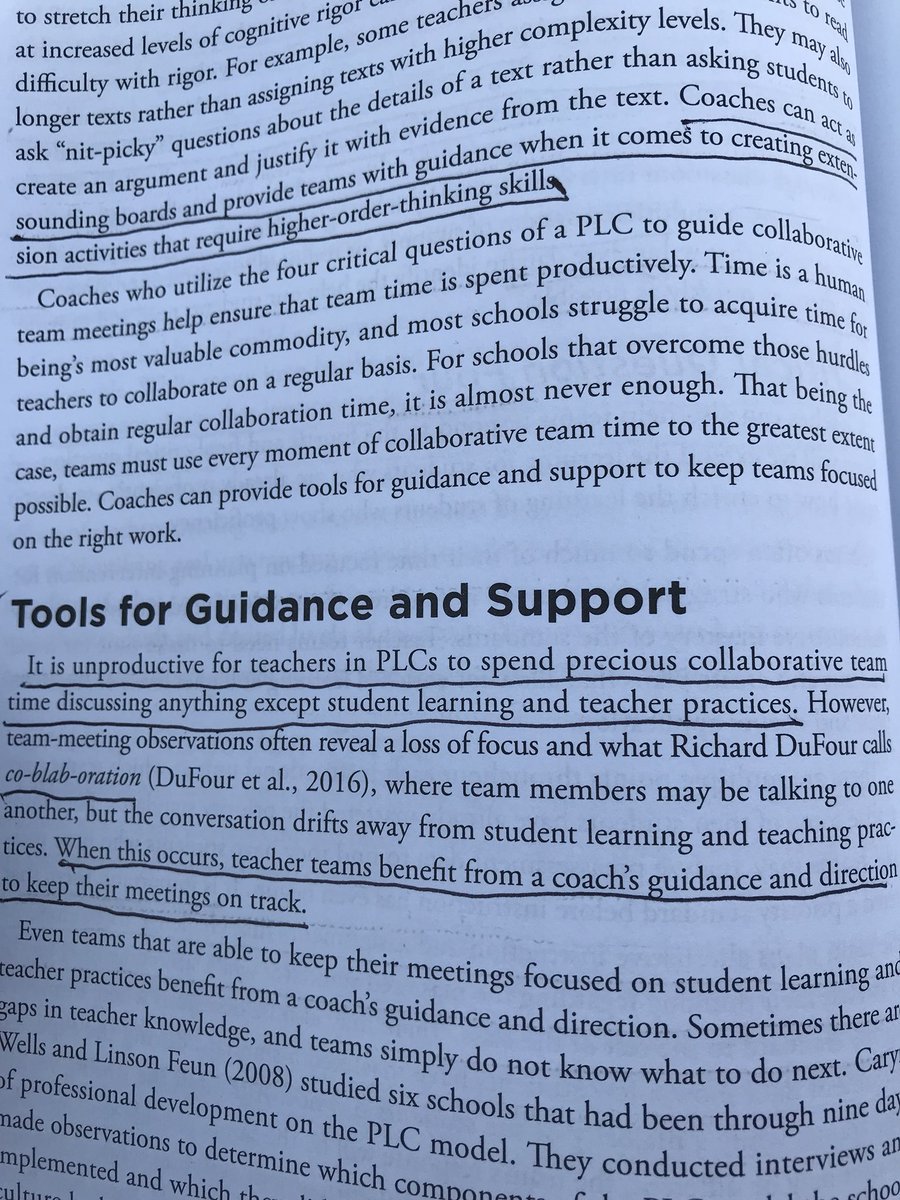 Love it!! This one sentence sums it all up for what happens during a well planned out and structured PLC. <a href="/SolutionTree/">Solution Tree</a>