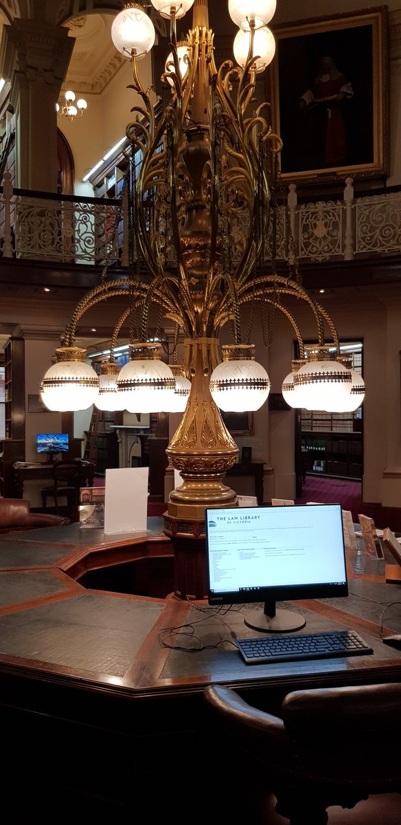 AM_Scheepers's tweet image. From our tour of the supreme court library. A very beautifully designed space, and nice to know that they don&apos;t have to weed out books, for the most part, as other libraries often have to do.
Also the moving shelves were cool too. #SwinLibStudents #SupremeCourtLibrary